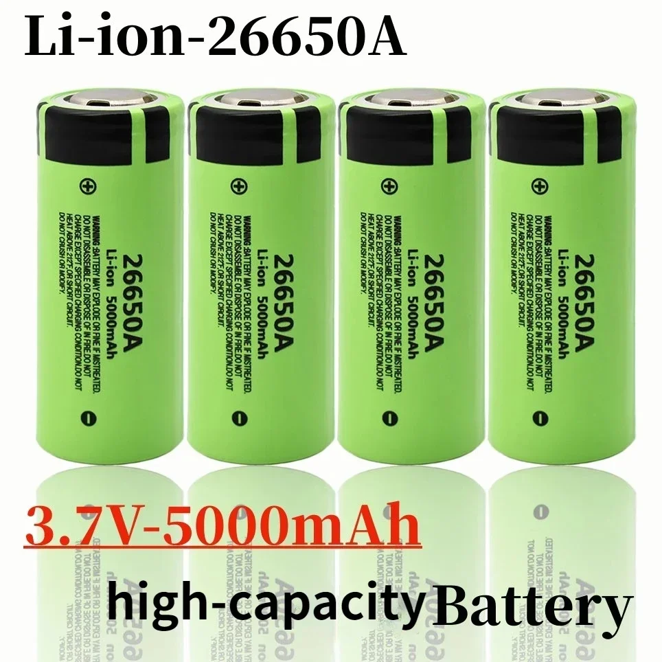 Electronics New Gadgets - Batterie au lithium 26650A 3.7V5000mah haute