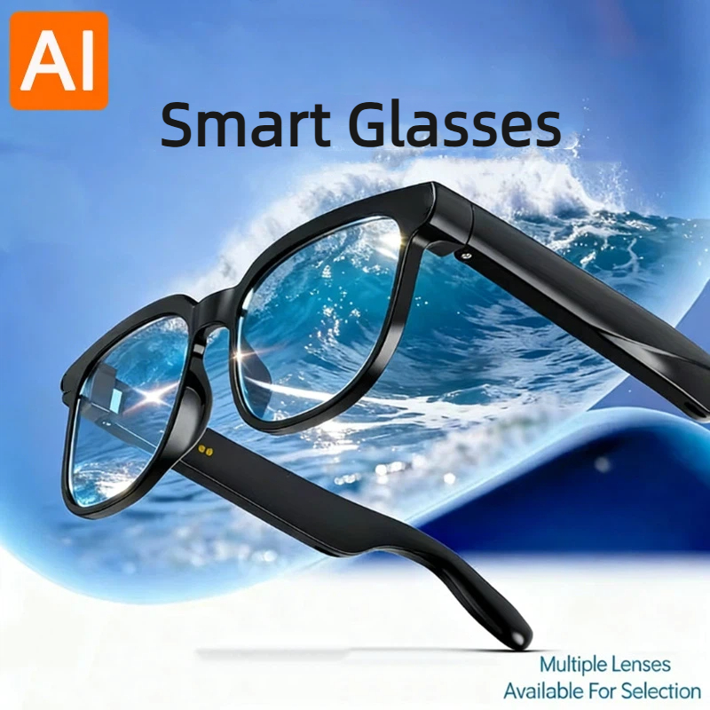 Digital Alarm Clock - Lunettes Photo Tactiles à Télécommande, Lunettes