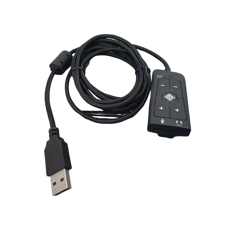 Usb Sound Card External - Adaptateur USB M17B, carte son externe,