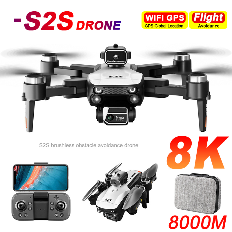 Electronics New Gadgets - Nouveau Drone S2S 8K professionnel HD