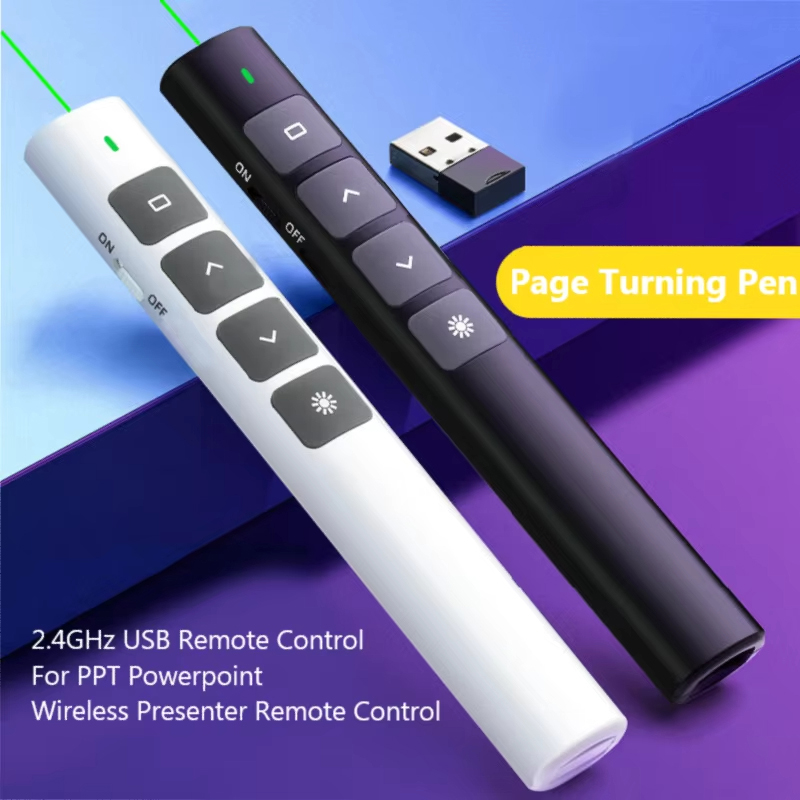 Laser Pointer Presenter - Stylo Powerpoint avec Clicker de Page