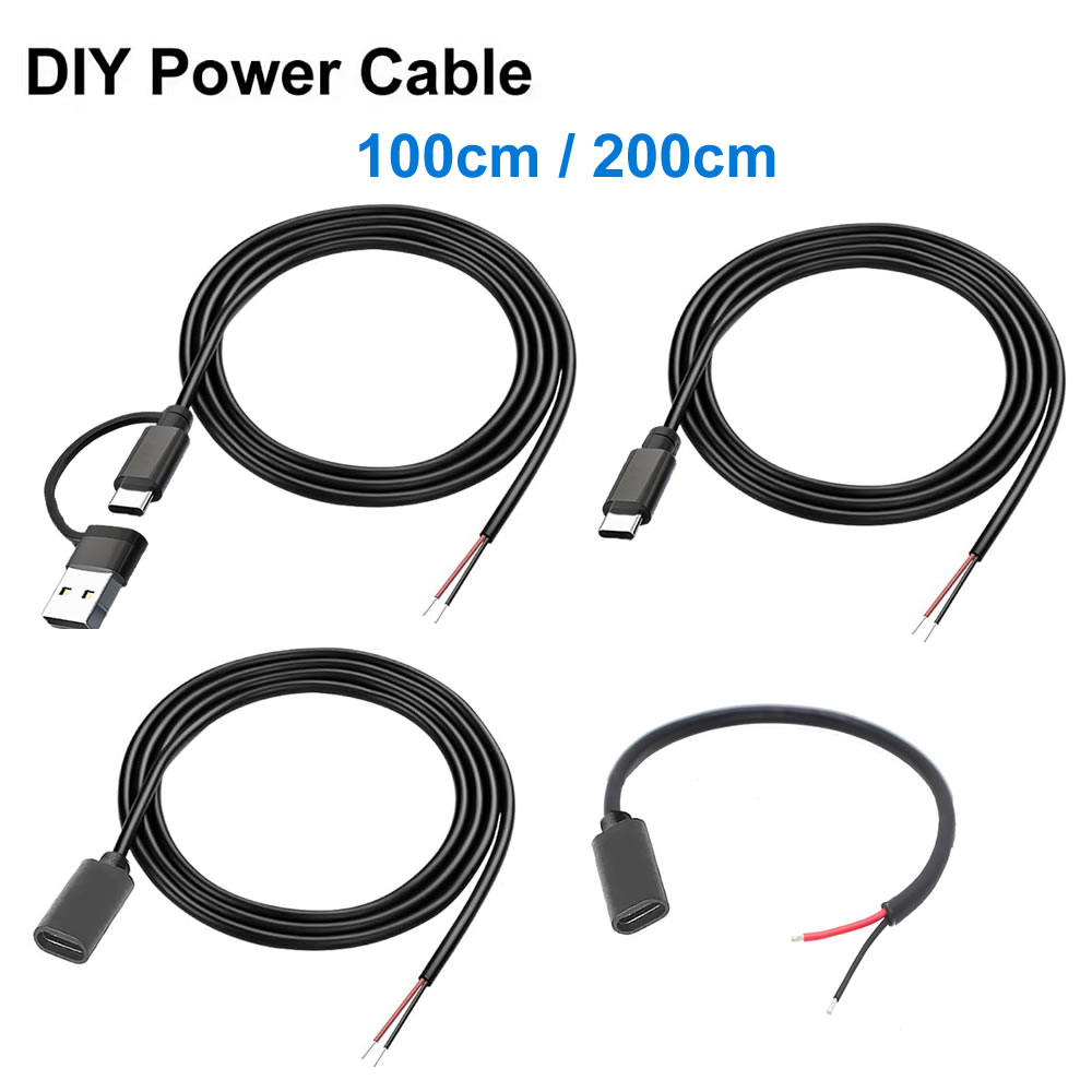 Diy Electronics Gadgets - Câble d'alimentation DC 2 broches USB