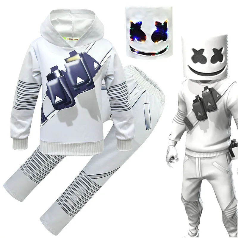 Led Gloves Music - Costume de Cosplay pour enfants, Marshmelloe
