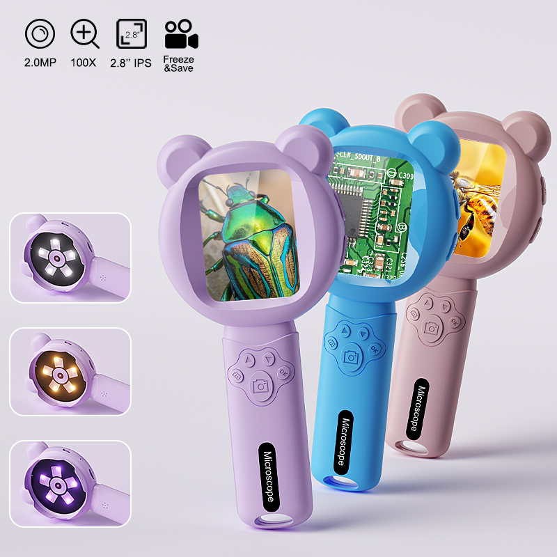 Digital Magnifier Reading - Loupe numérique pour enfants, écran de