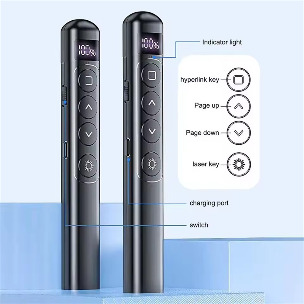 Laser Pointer Presenter - Stylo de présentation sans fil RF