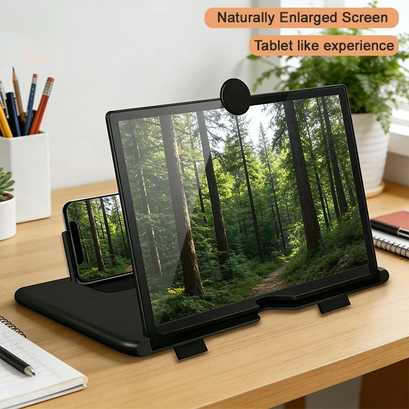 Digital Magnifier Reading - Loupe pour téléphone portable 12 pouces,