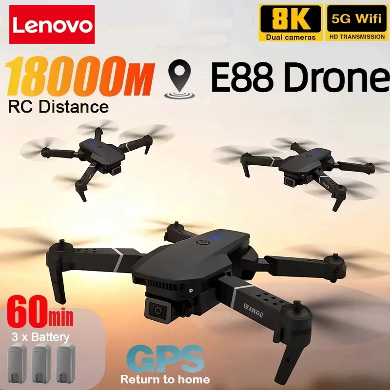 Electronics New Gadgets - Lenovo nouveau E88 Pro WIFI FPV