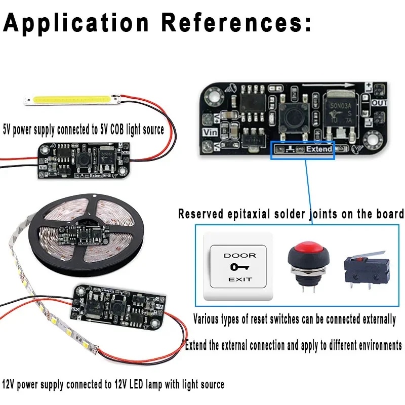 Electronics & Gadgets Starting With D - Module de commutation électronique bistable à
