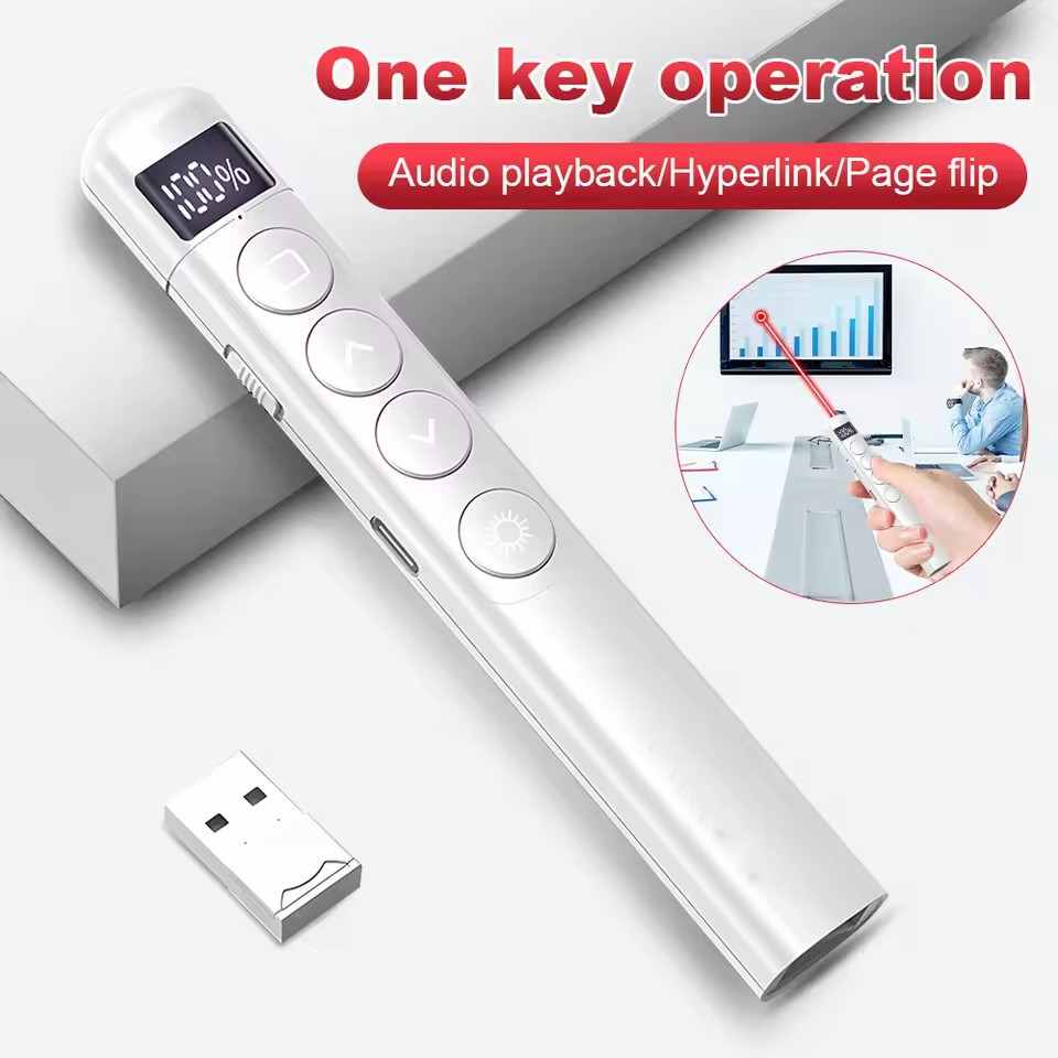 Laser Pointer Presenter - NOUVEAU Stylo de présentation sans fil