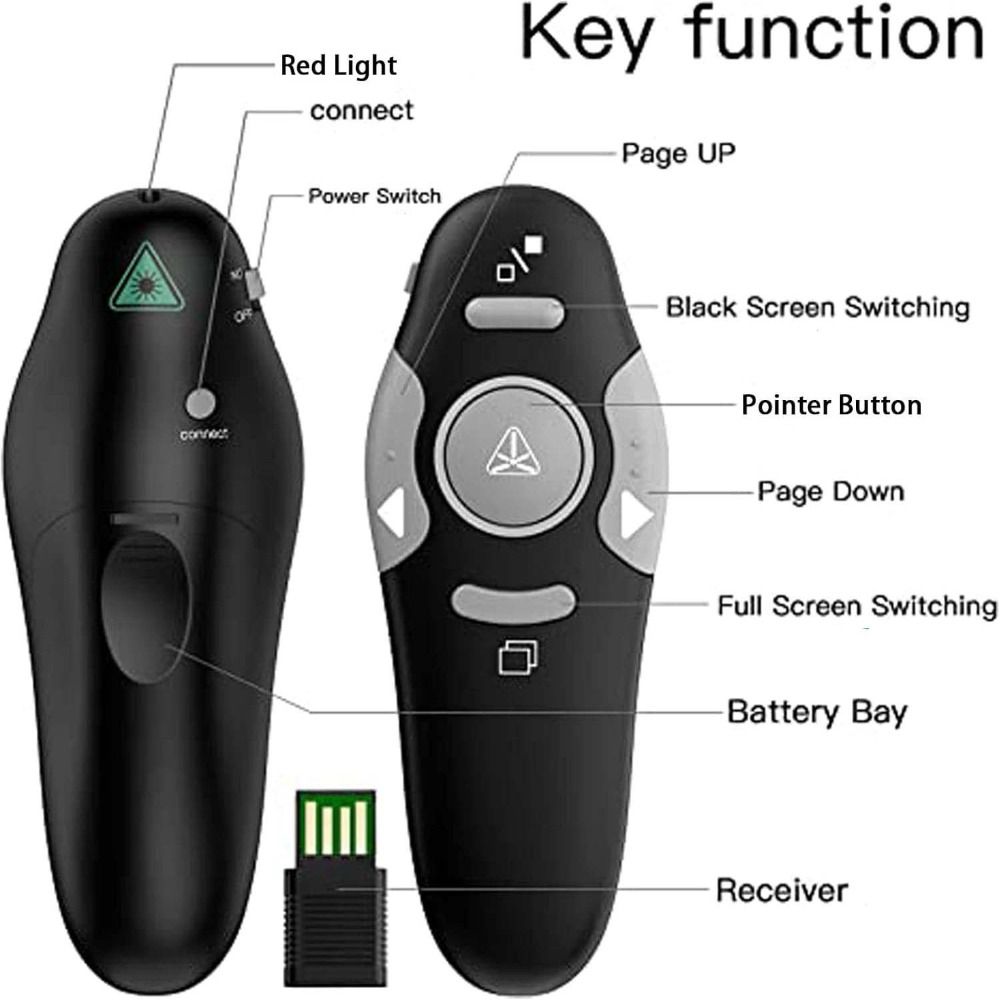 Contrôle USB Powerpoint présen - Laser Pointer Presenter avis et prix