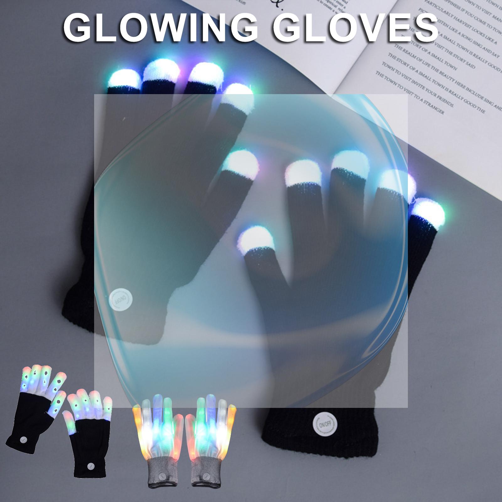 Gants lumineux LED clignotants - Led Gloves Music avis et prix