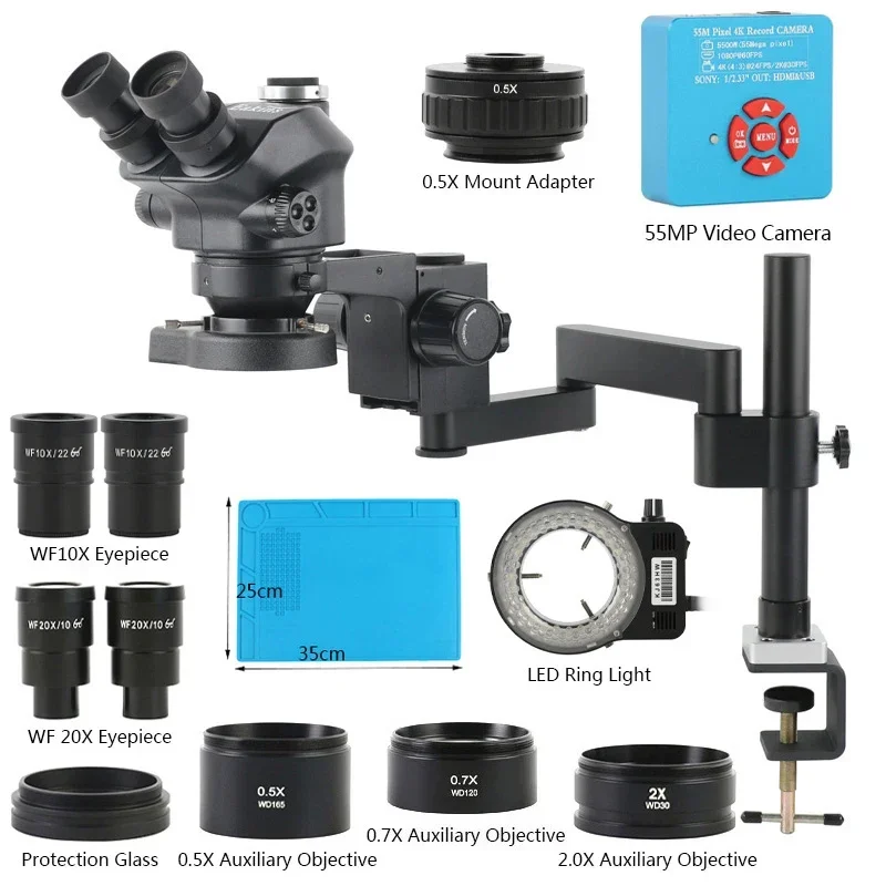 Pince de Microscope trinoculai - Digital Magnifier Reading avis et prix