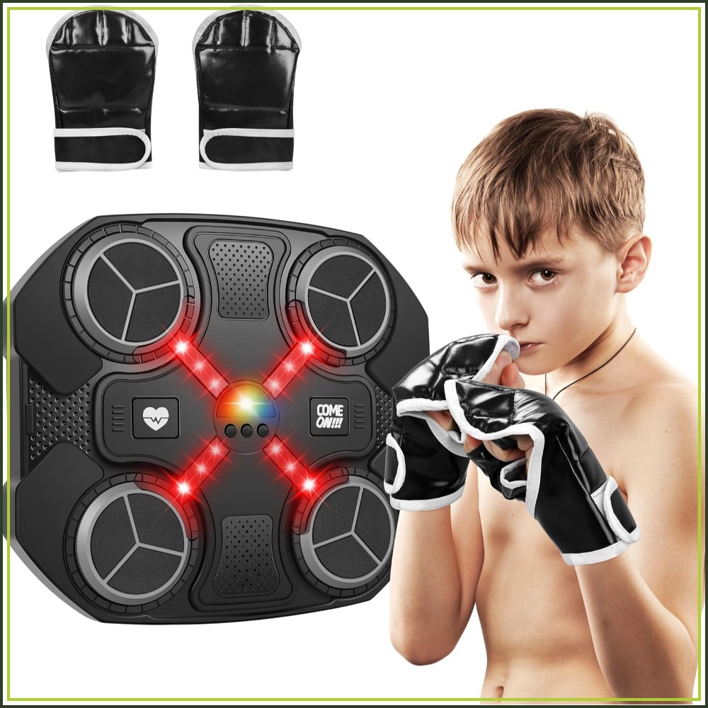 Machine de boxe musicale intel - Led Gloves Music avis et prix