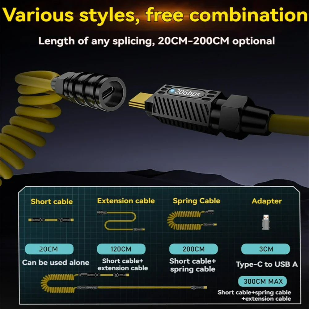 Câble de données USB C Geek 7  - Diy Electronics Gadgets avis et prix