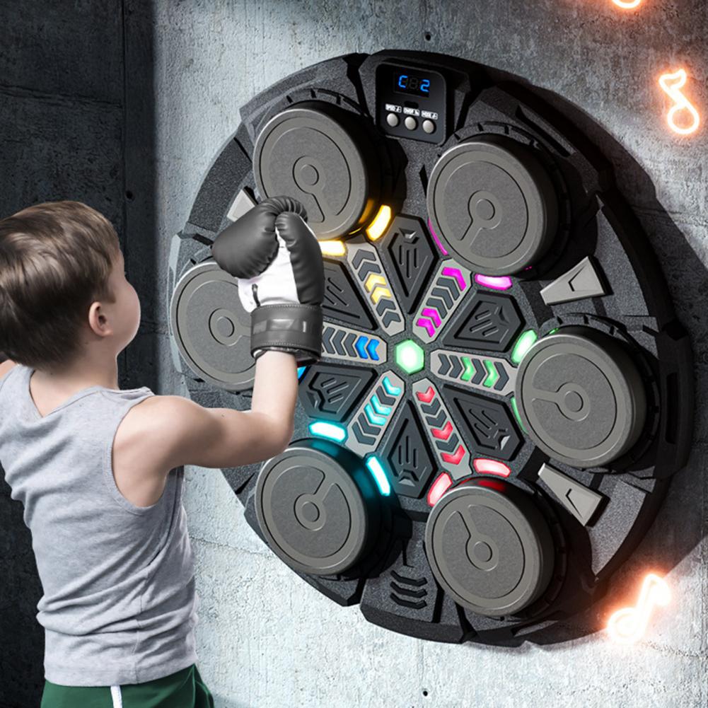 Machine de boxe musicale de 35 - Led Gloves Music avis et prix
