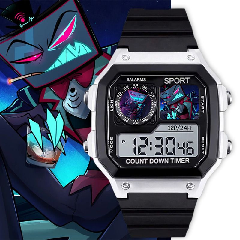 Montre numérique carrée Hazbin - Electronic Gift avis et prix