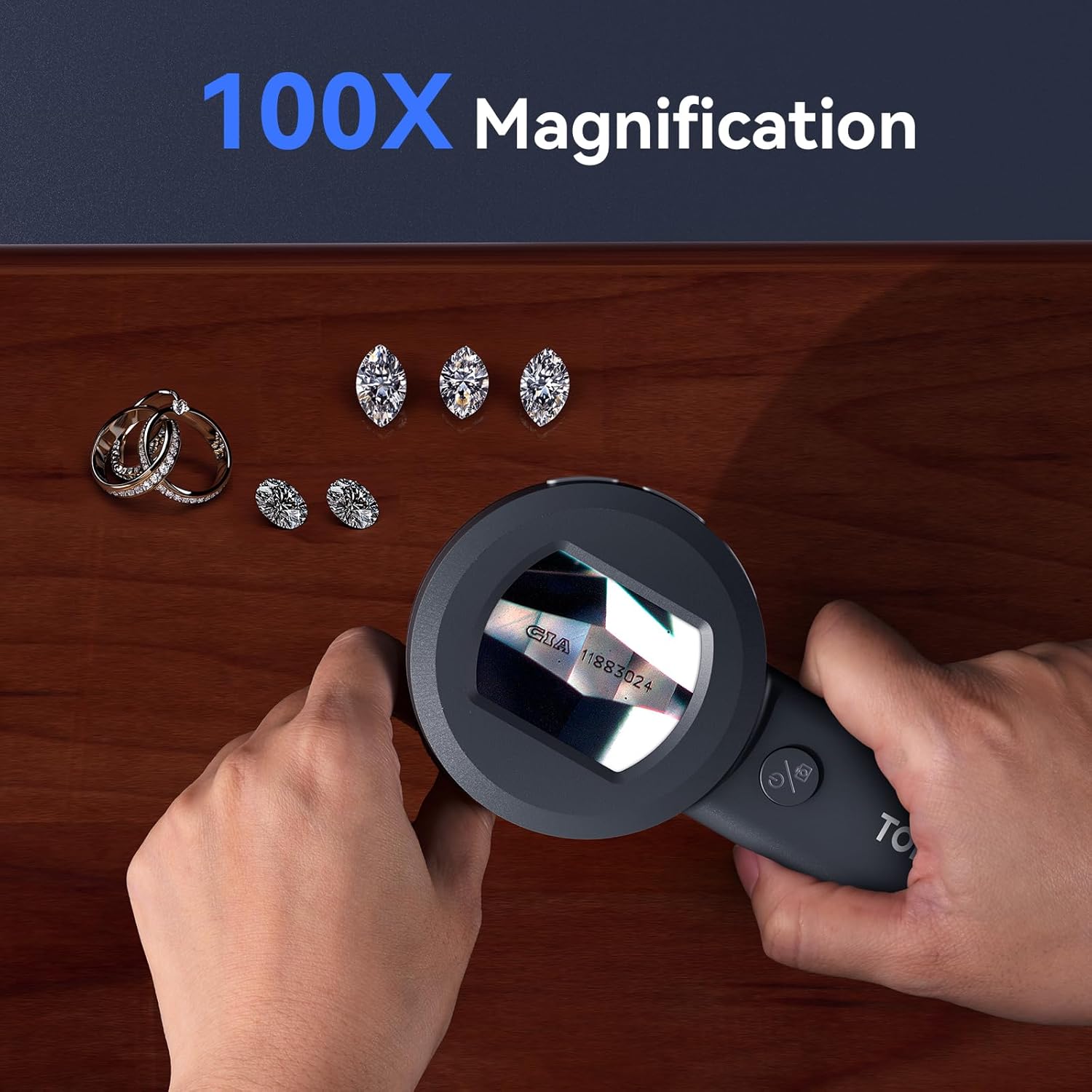 TOMLOV P10 Microscope numériqu - Digital Magnifier Reading avis et prix