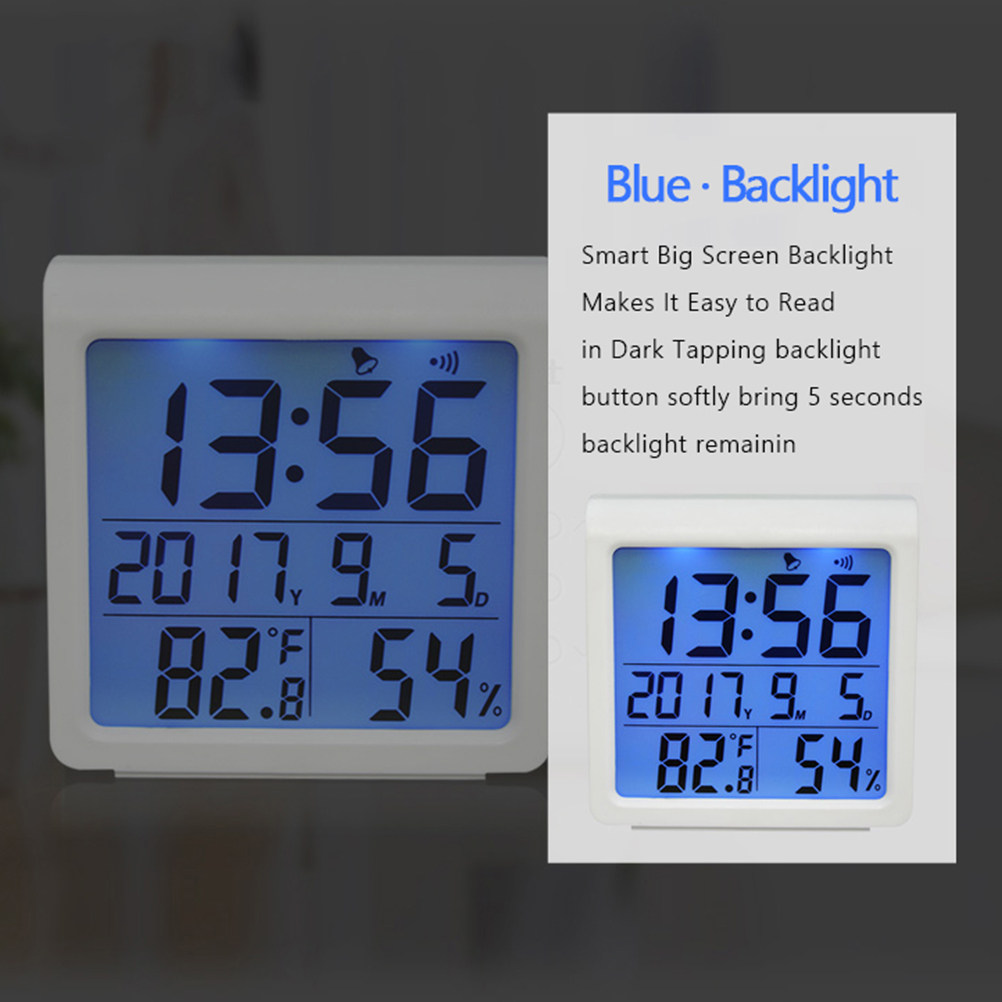 Thermomètre hygromètre numériq - Digital Alarm Clock avis et prix
