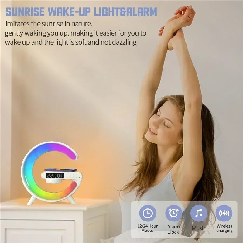 Support de chargeur sans fil a - Digital Alarm Clock avis et prix