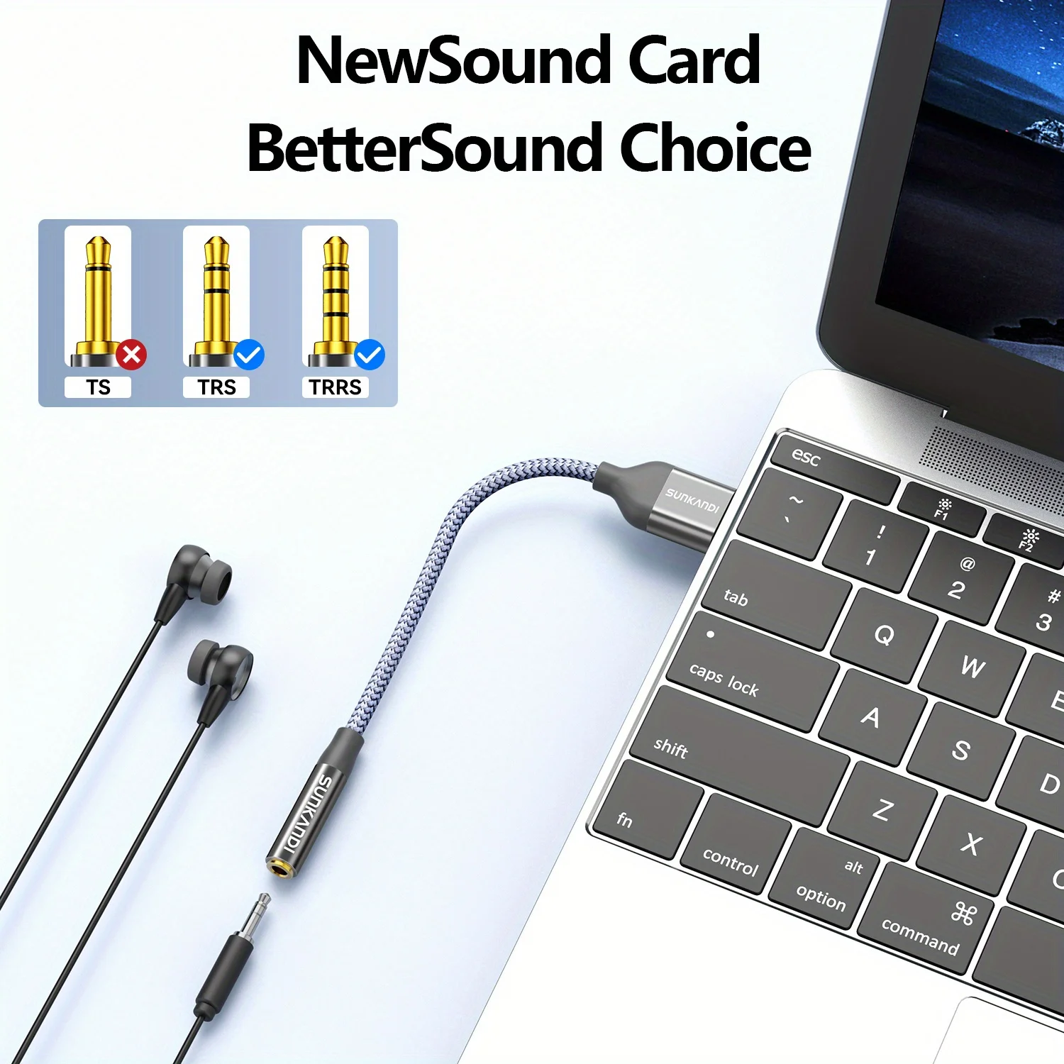 SUNKANDI Adaptateur USB vers p - Usb Sound Card External avis et prix