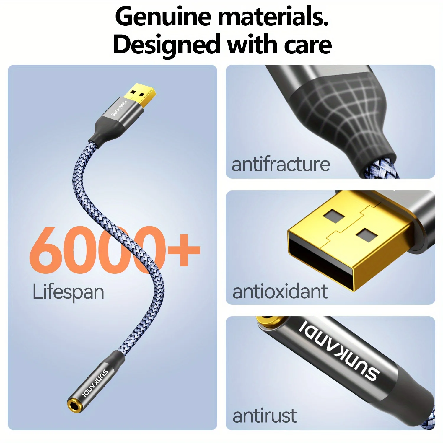 SUNKANDI Adaptateur USB vers p - Usb Sound Card External avis et prix