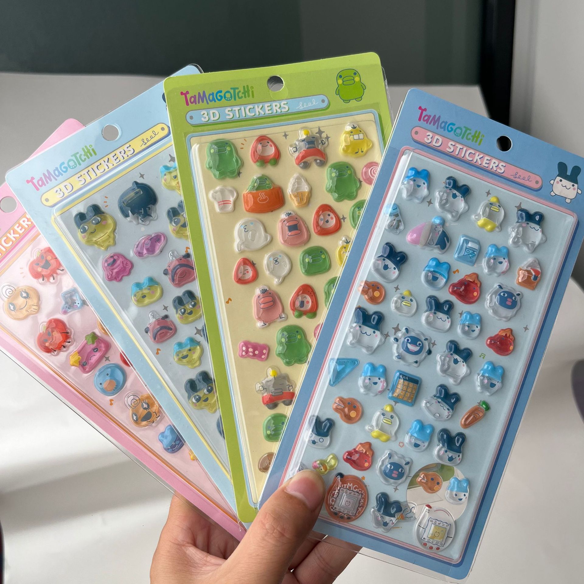 Autocollants 3D gonflés mignon - Electronic Gift avis et prix