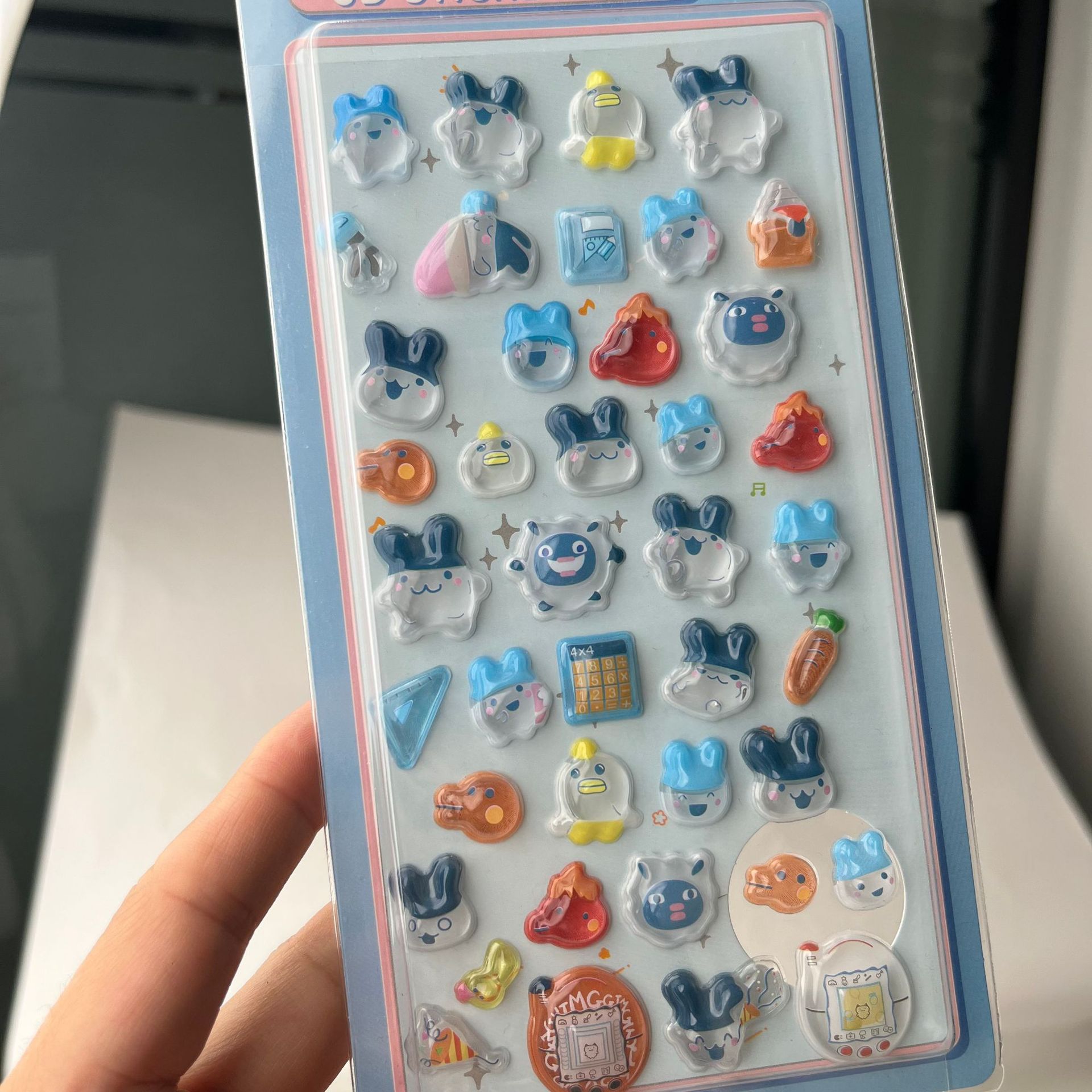 Autocollants 3D gonflés mignon - Electronic Gift avis et prix