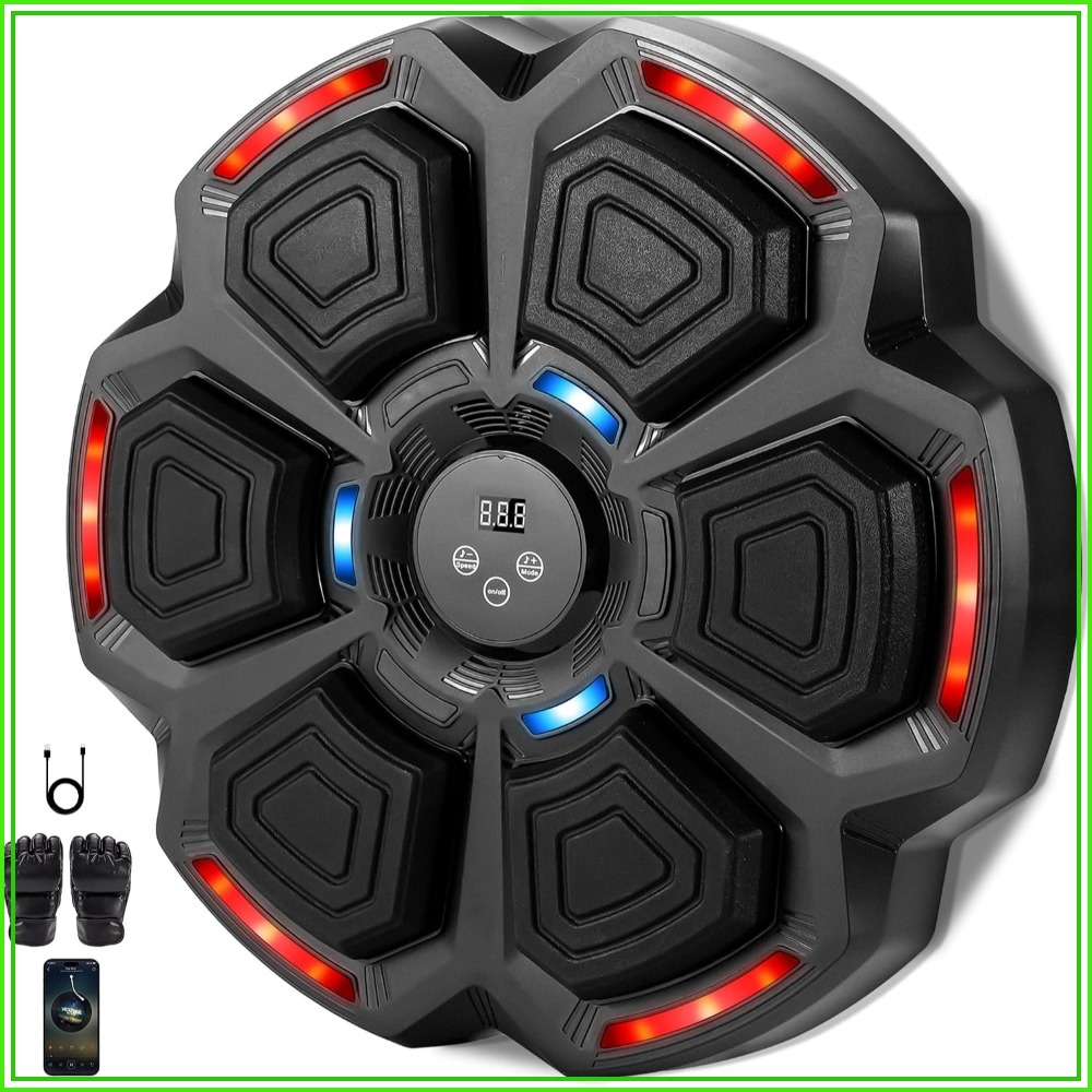 Machine de boxe musicale inter - Led Gloves Music avis et prix